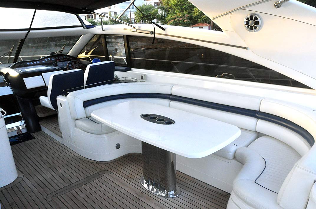 interior private yacht